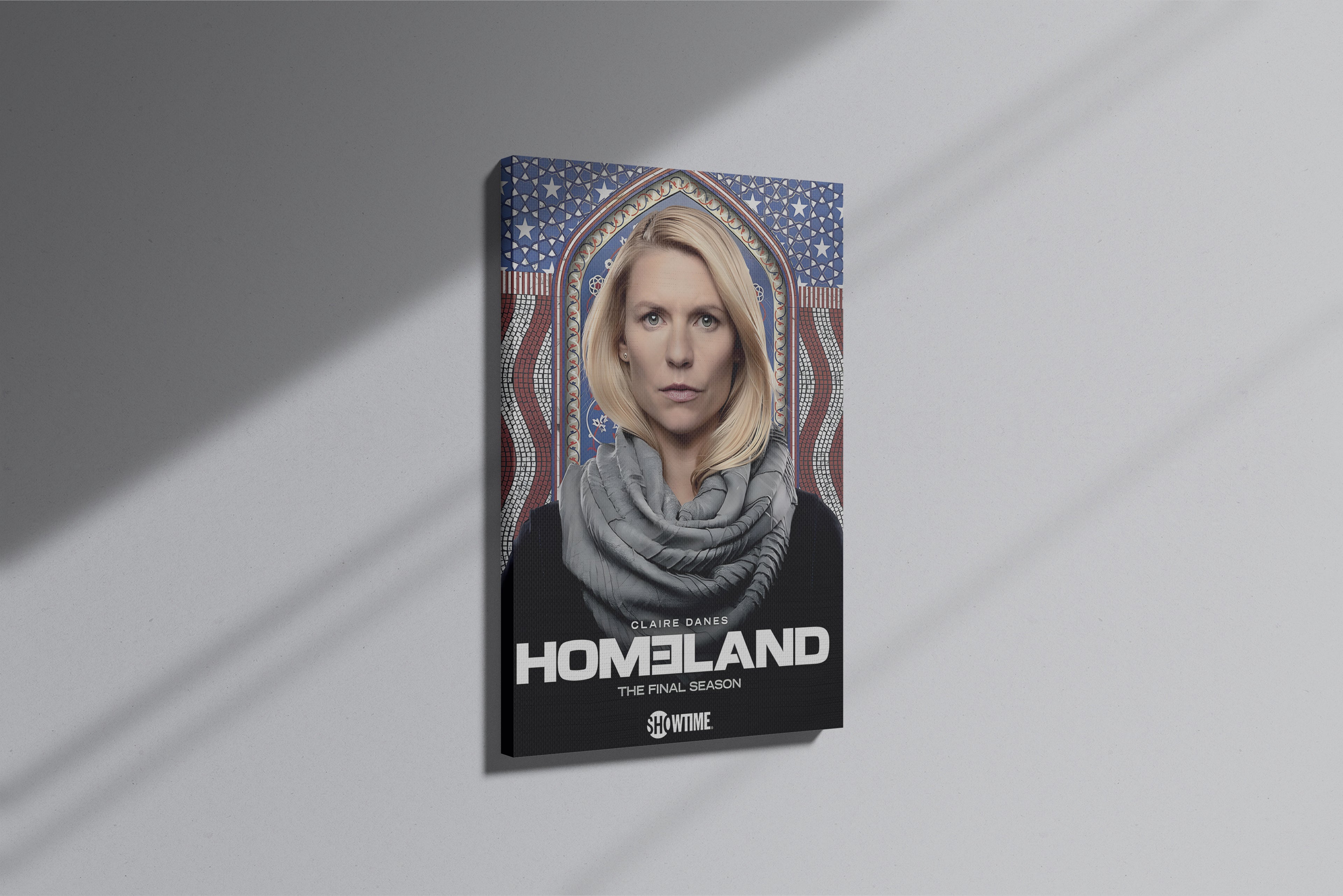 GeekCultcha Homeland Final Season Premium Canvas Print