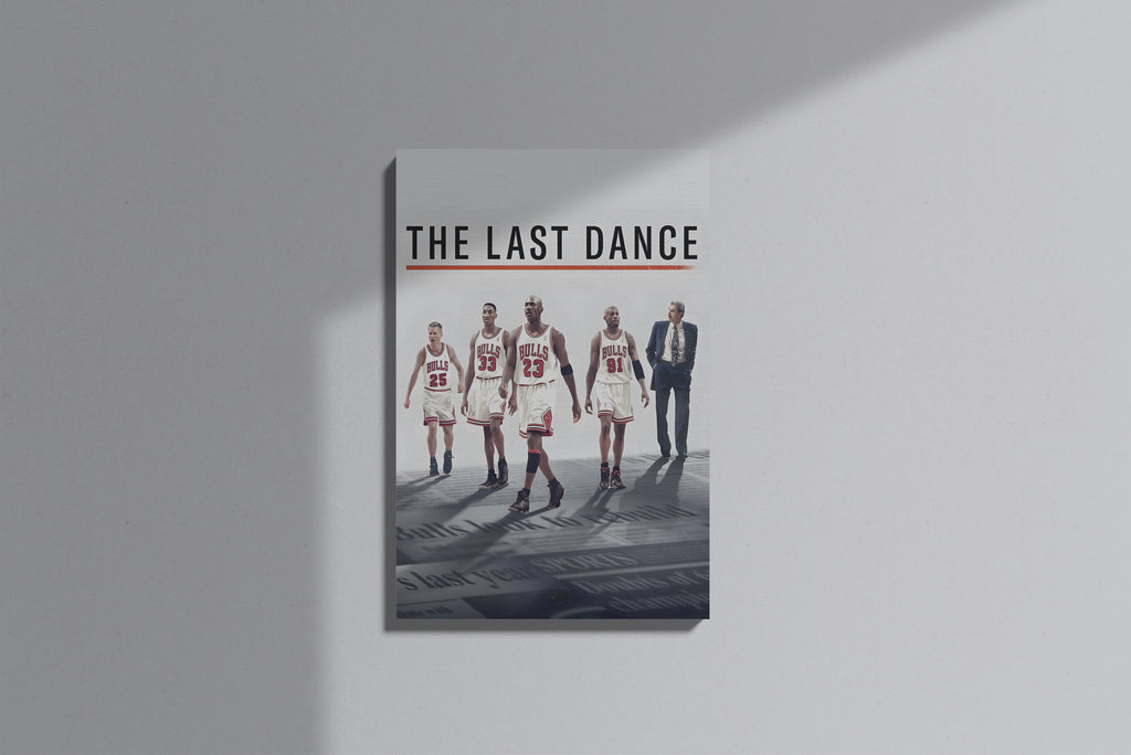 GeekCultcha The Last Dance Chicago Bulls Premium Canvas Print