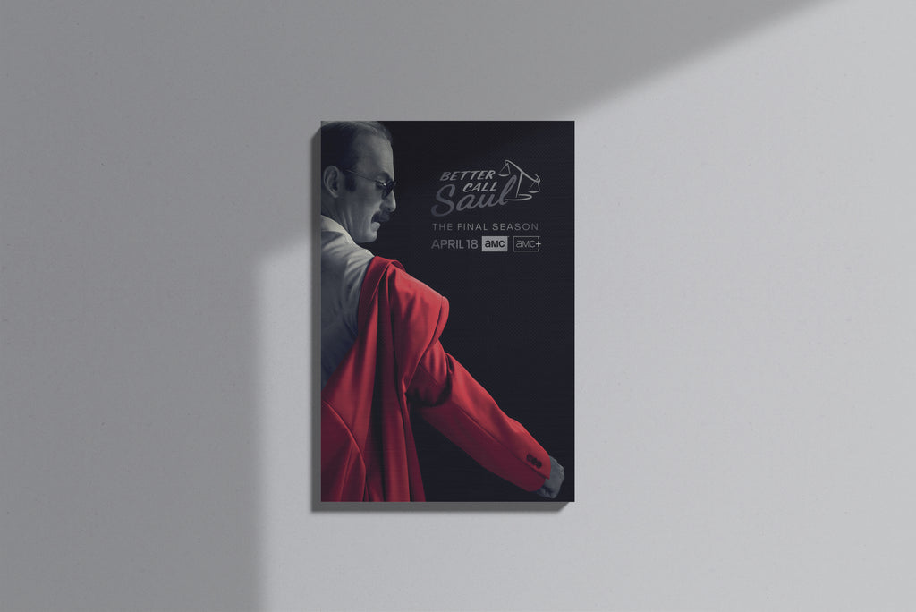 GeekCultcha Better Call Saul Last Season Premium Canvas Print