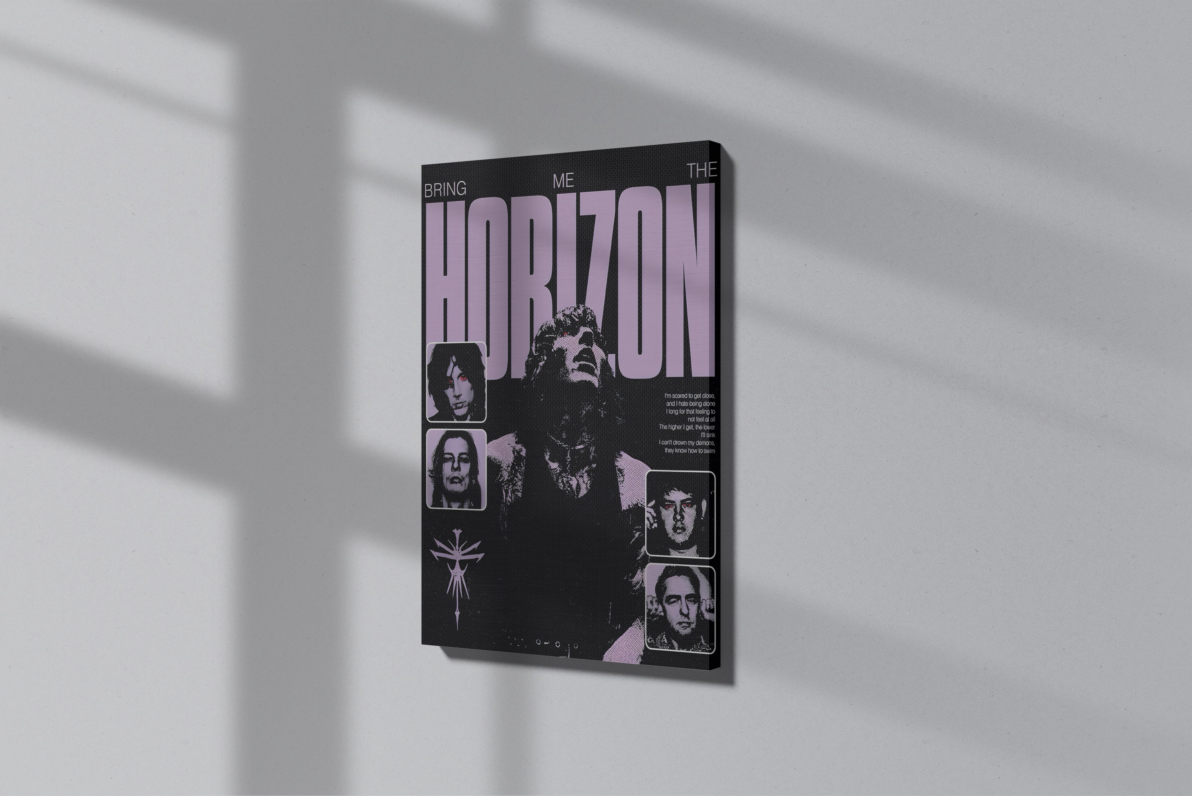 GeekCultcha Bring Me The Horizon Premium Canvas Print