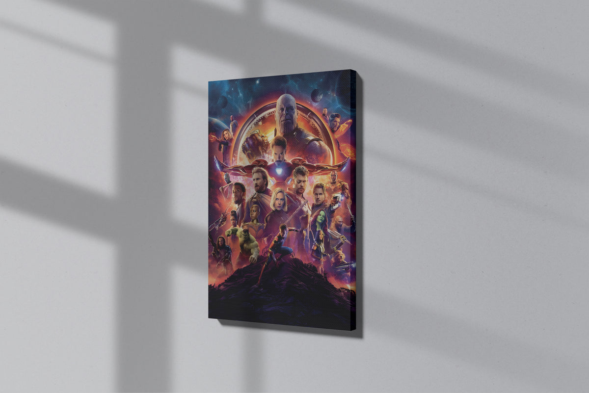 GeekCultcha Marvel Avengers Endgame Premium Canvas Print