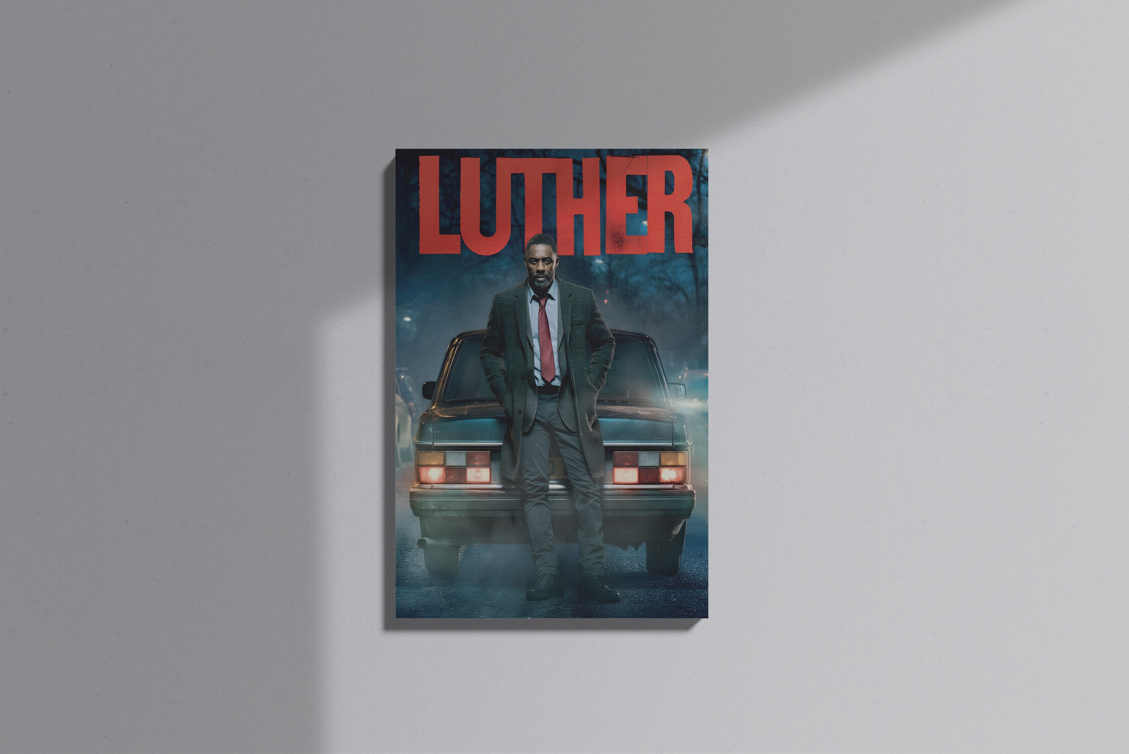 GeekCultcha Luther Series Character Canvas Painting