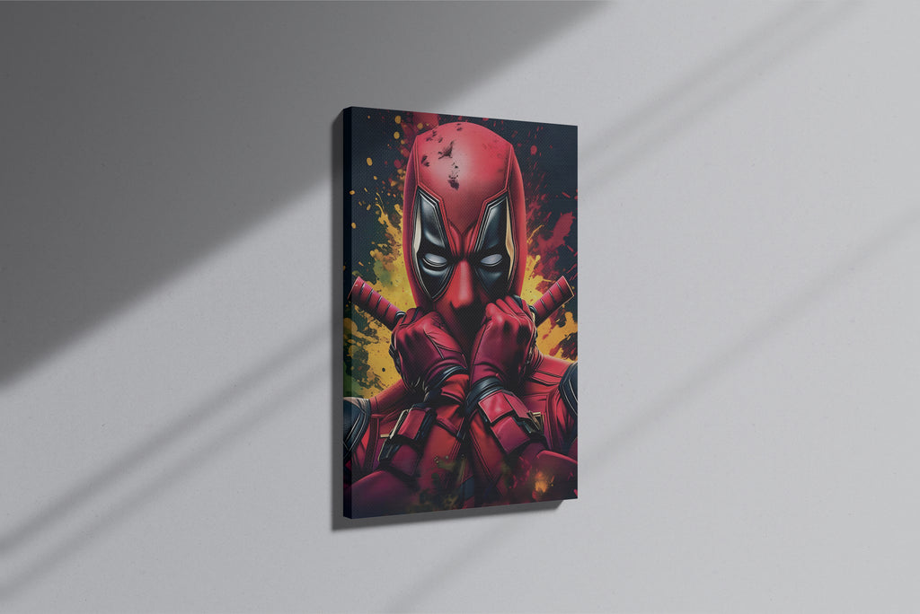 GeekCultcha Marvel Deadpool Premium Canvas Print