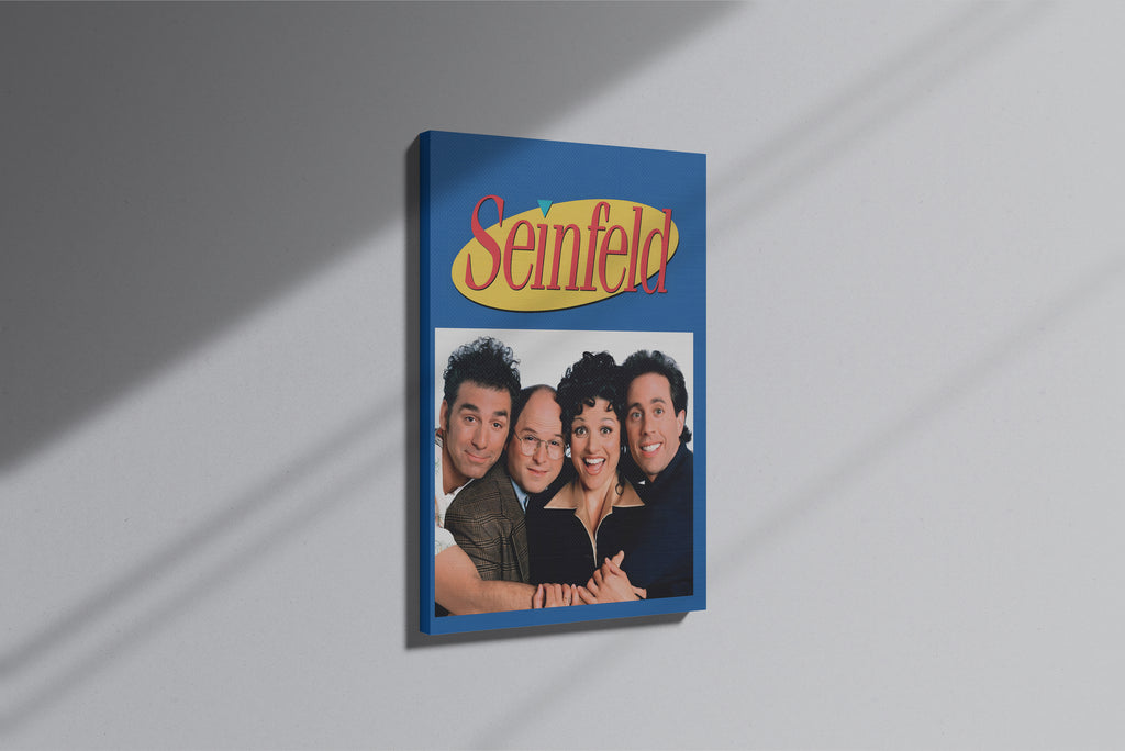 GeekCultcha Seinfeld TV Series Characters Premium Canvas Painting