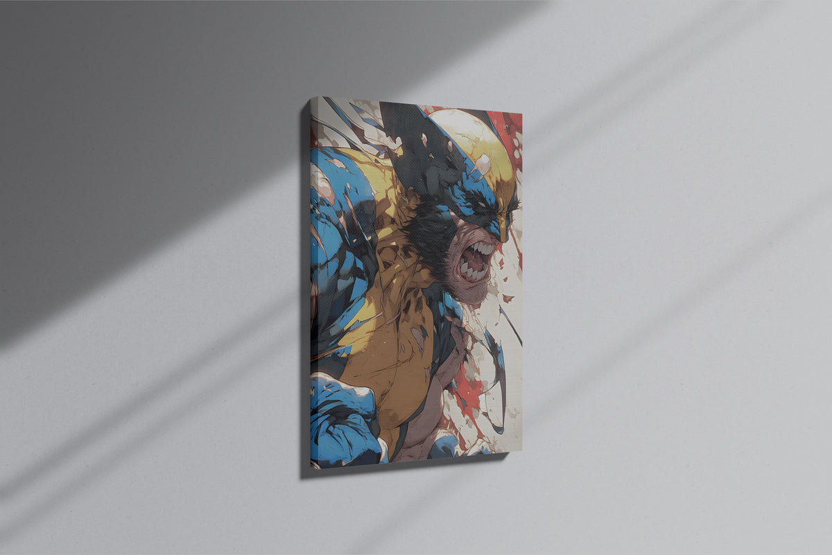 GeekCultcha Marvel Wolverine Premium Canvas Print