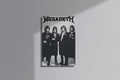 GeekCultcha Megadeth Group Photo Premium Canvas Print