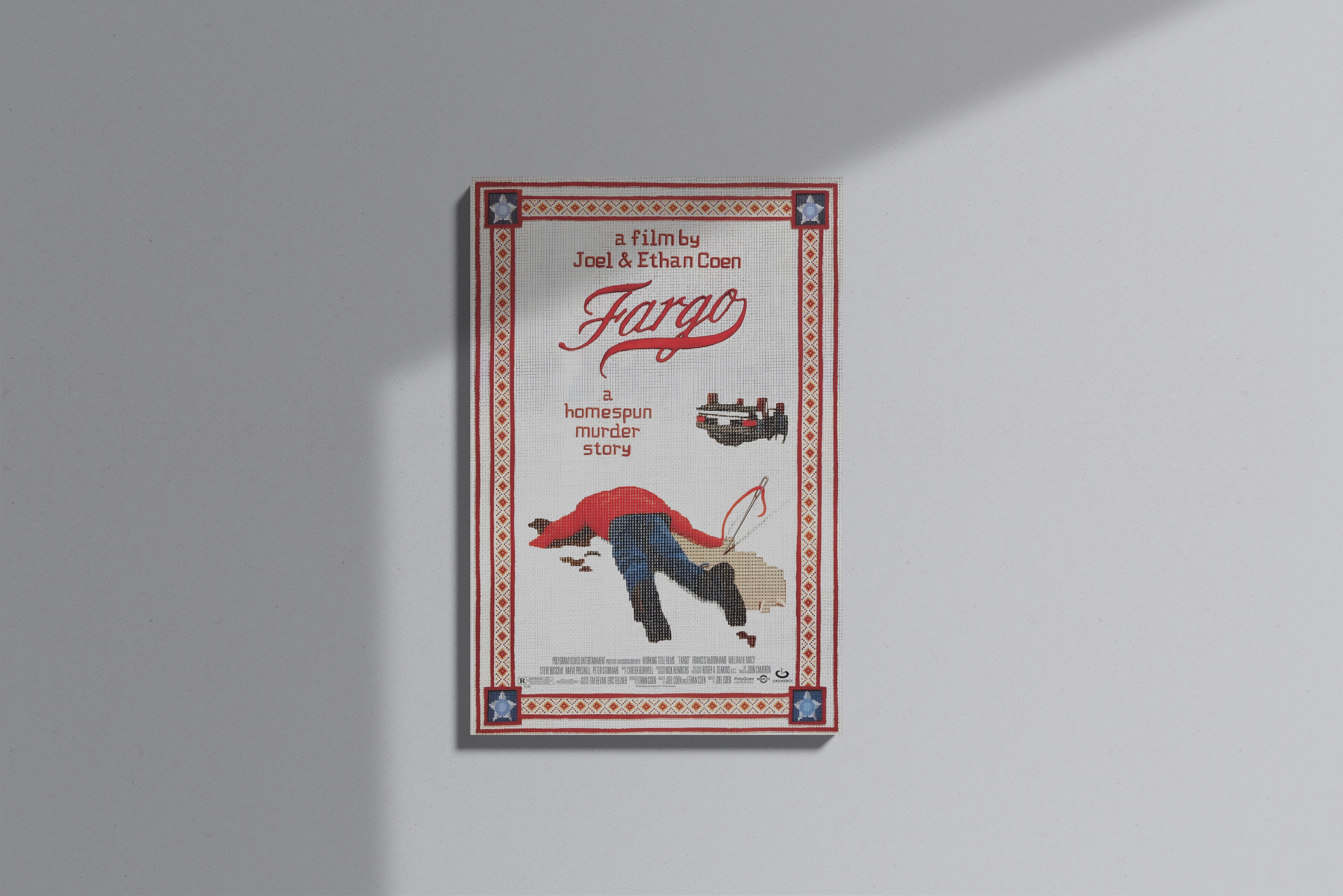 GeekCultcha Fargo Movie Themed Premium Canvas Painting