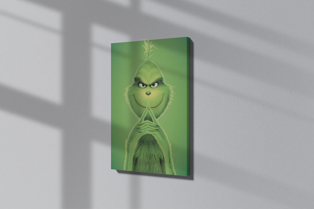 GeekCultcha Dr. Seuss The Grinch Premium Canvas Print