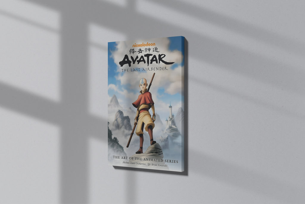 GeekCultcha Avatar The Last Airbender Aang Premium Canvas Print