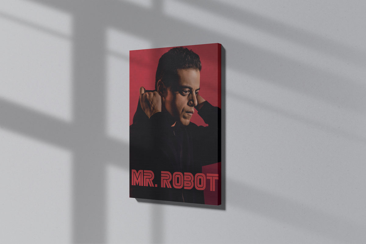 GeekCultcha Mr. Robot Canvas Painting