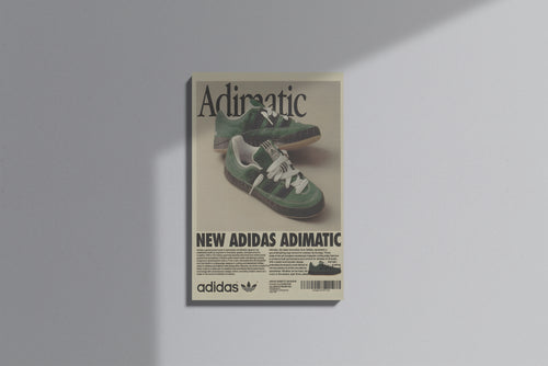 GeekCultcha Adidas Adimatic Sneakers Premium Canvas Print