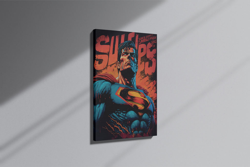 GeekCultcha DC Comics Superman Premium Canvas Print