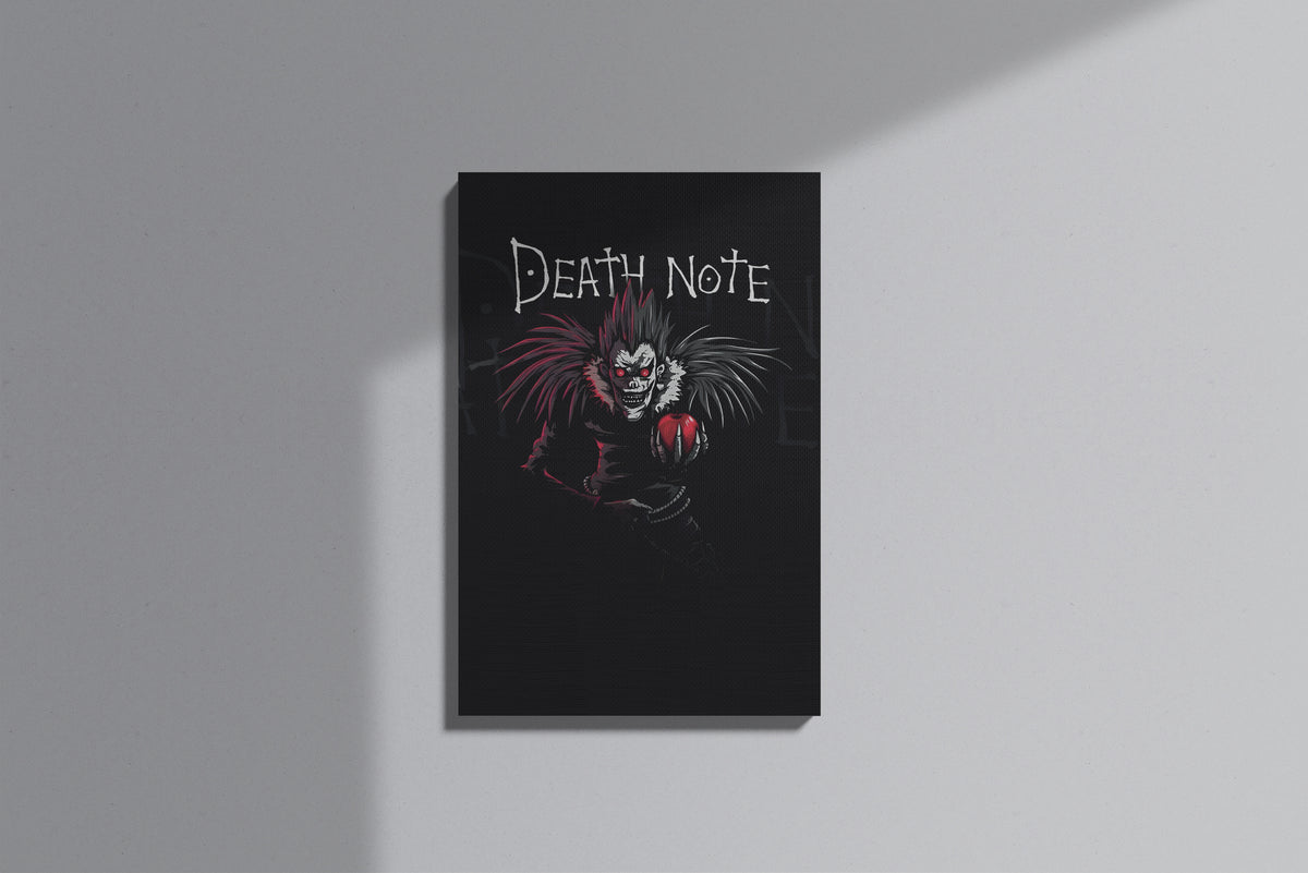 GeekCultcha Death Note Ryuk Premium Canvas Print