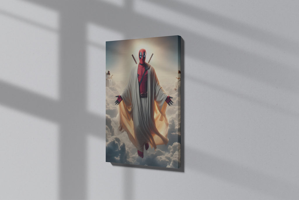 GeekCultcha Marvel Deadpool Premium Canvas Painting