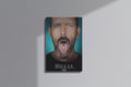 GeekCultcha House M.D. Canvas Painting Expressive Design