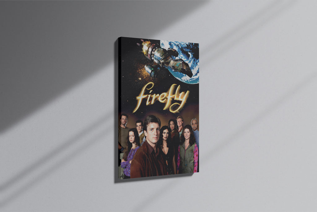 GeekCultcha Firefly Series Canvas Painting Space Theme