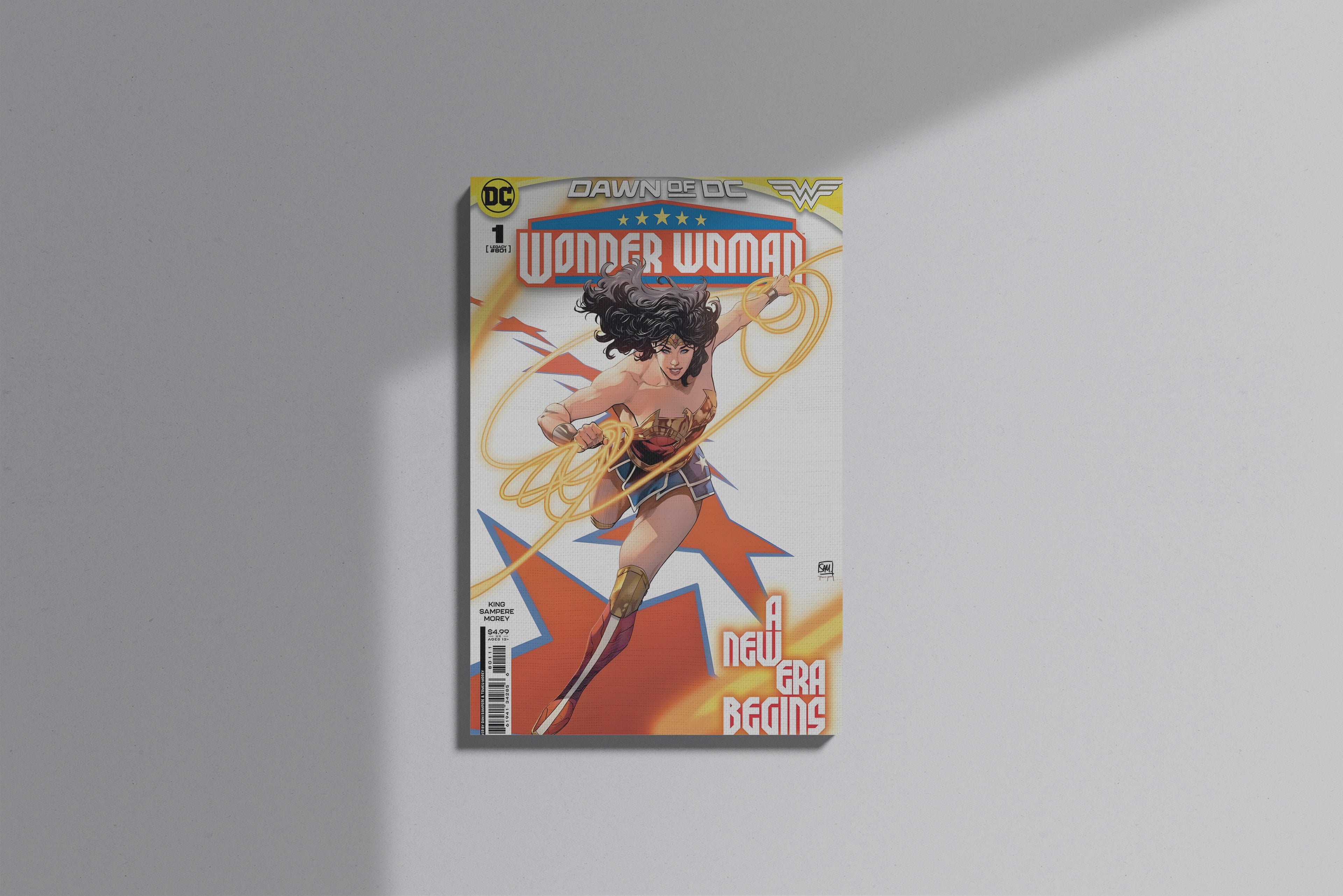 GeekCultcha DC Comics Wonder Woman Premium Canvas Print