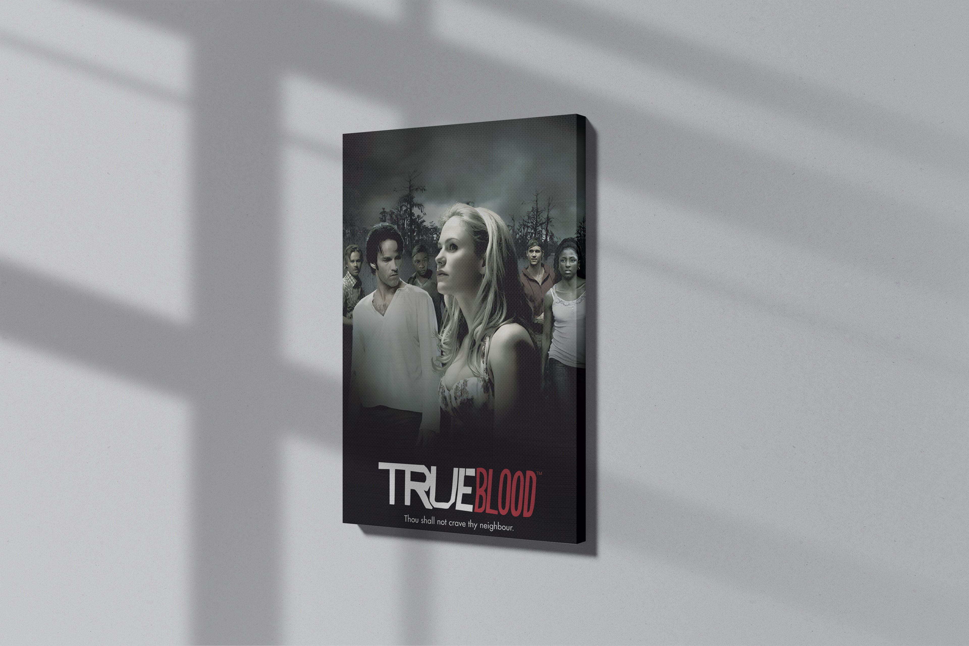 GeekCultcha True Blood Themed Premium Canvas Painting