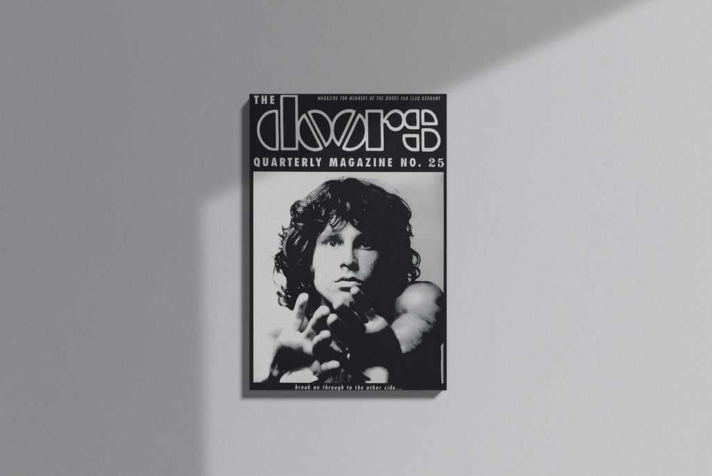 GeekCultcha The Doors Jim Morrison Premium Canvas Print