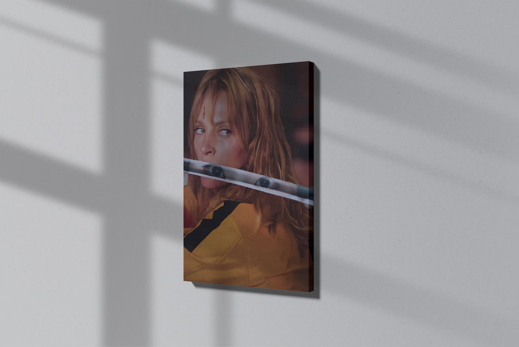 GeekCultcha Kill Bill Beatrix Kiddo Premium Canvas Print
