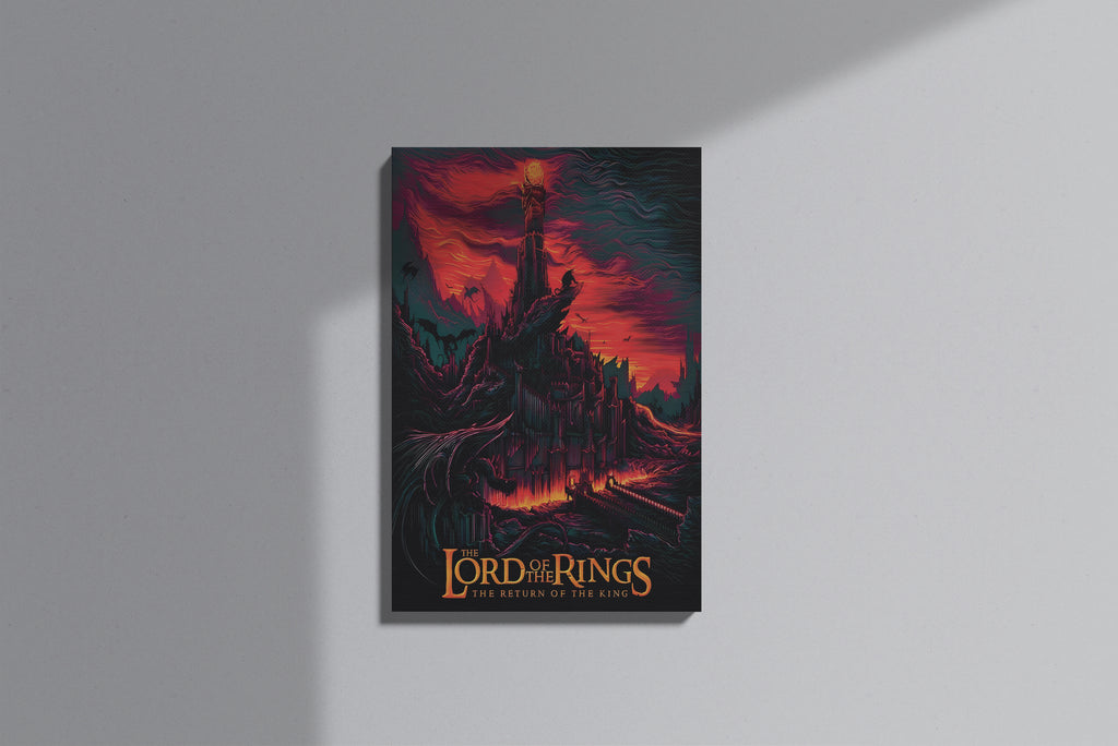 GeekCultcha The Lord of the Rings The Return of the King Premium Canvas Print