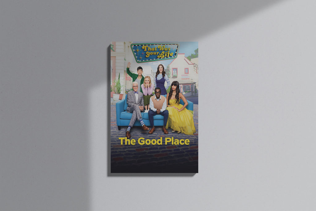 GeekCultcha The Good Place Character Poster Premium Canvas Print