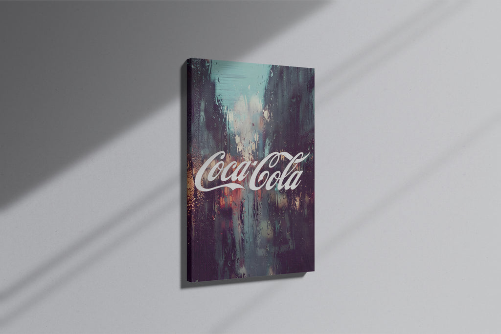 GeekCultcha Coca-Cola Themed Premium Canvas Painting