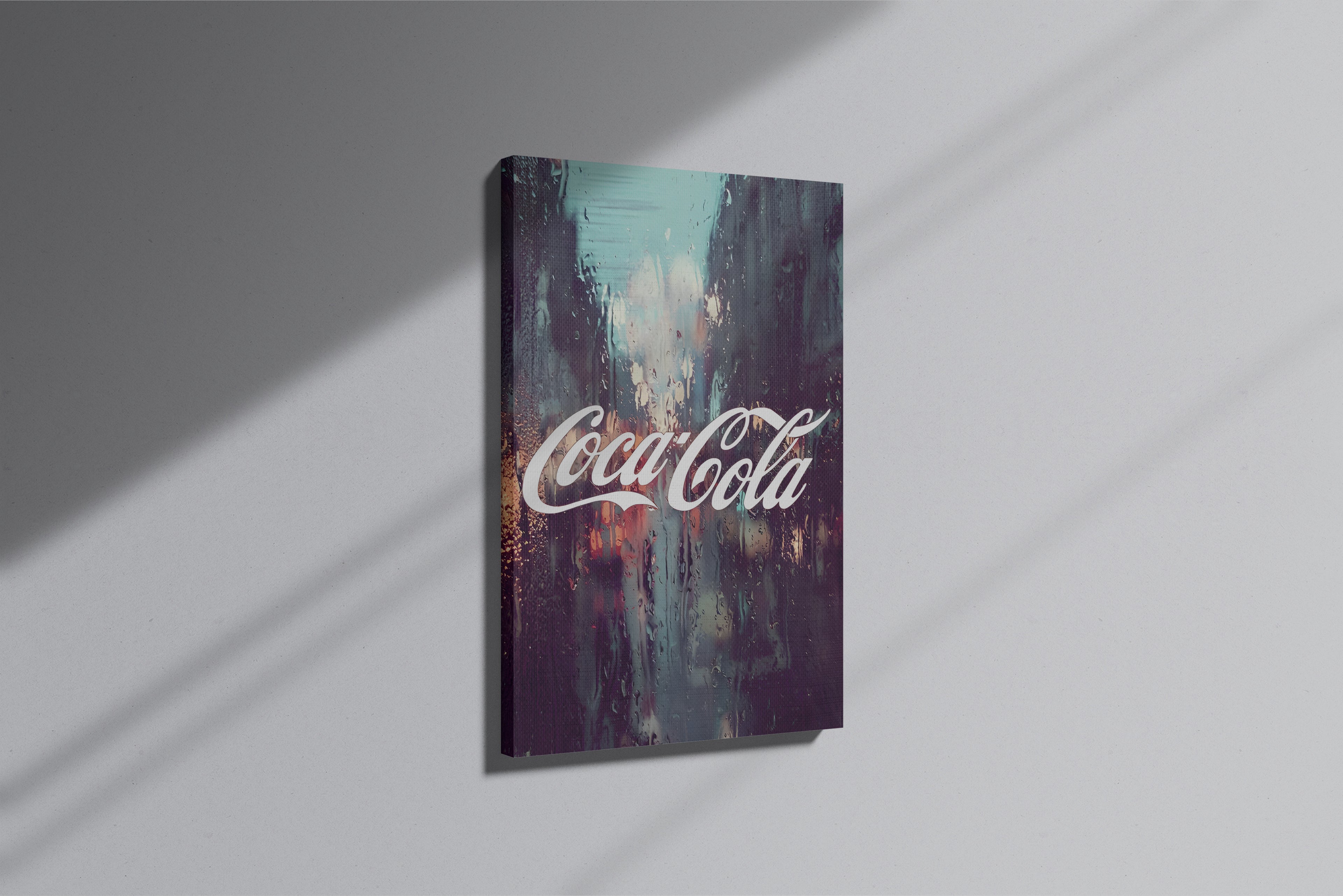 GeekCultcha Coca-Cola Themed Premium Canvas Painting