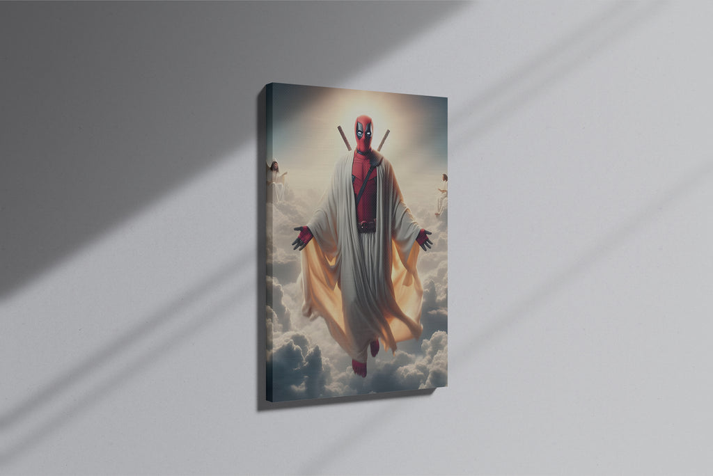GeekCultcha Marvel Deadpool Premium Canvas Painting