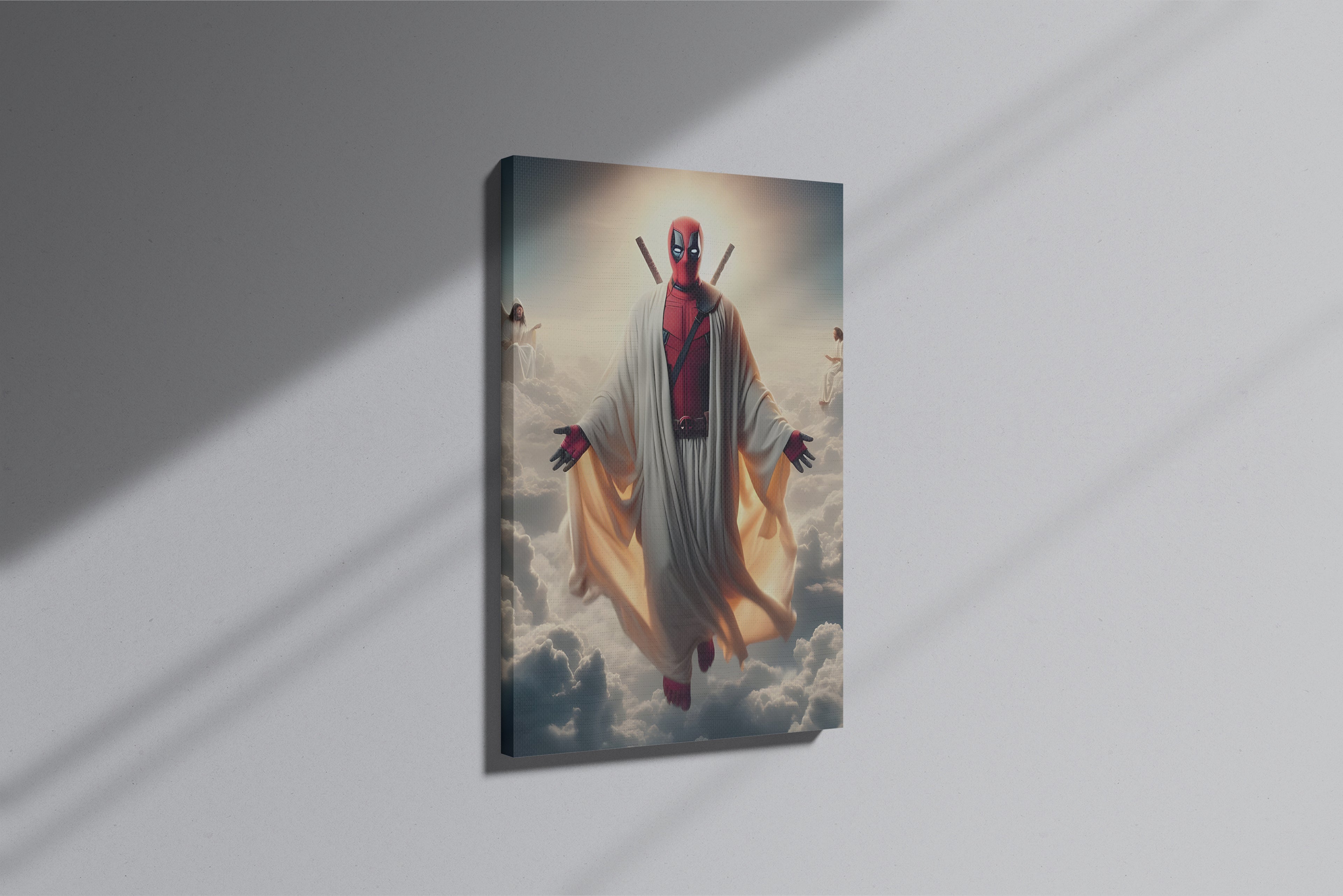 GeekCultcha Marvel Deadpool Premium Canvas Painting