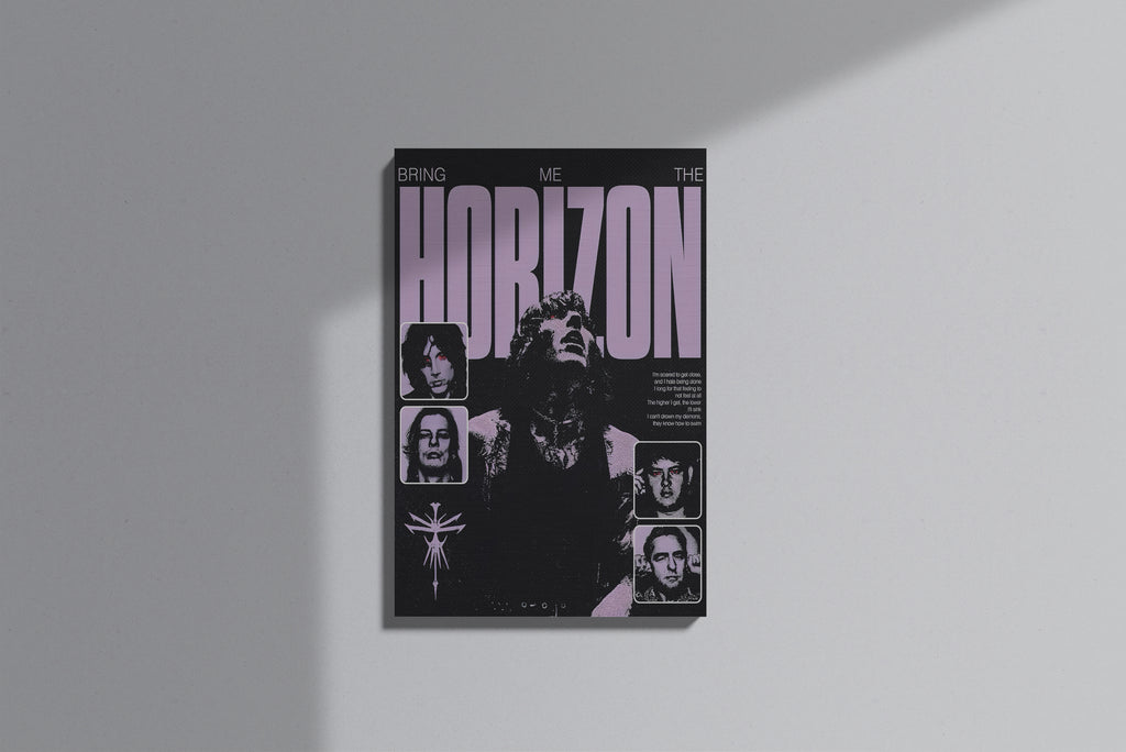 GeekCultcha Bring Me The Horizon Premium Canvas Print