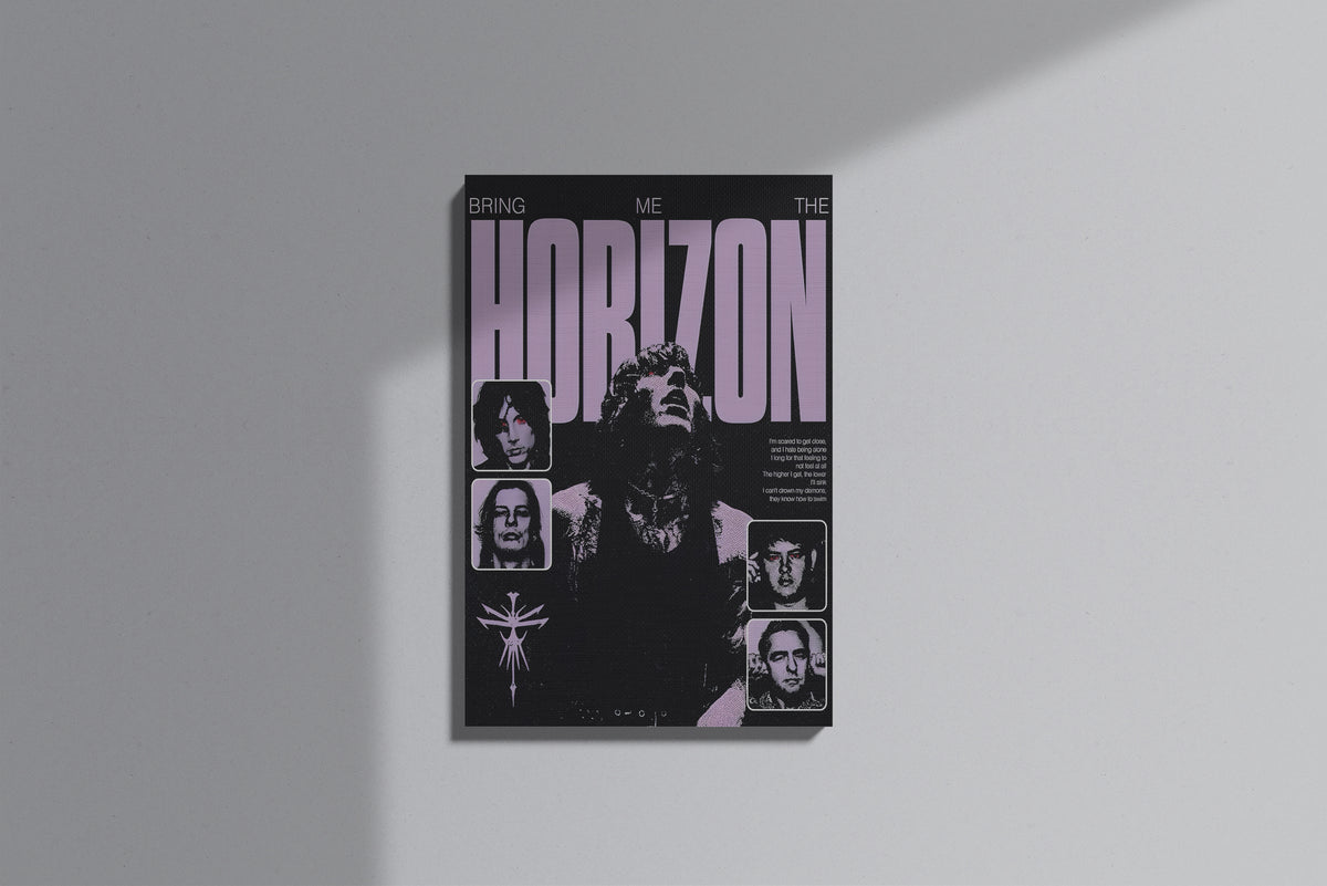 GeekCultcha Bring Me The Horizon Premium Canvas Print
