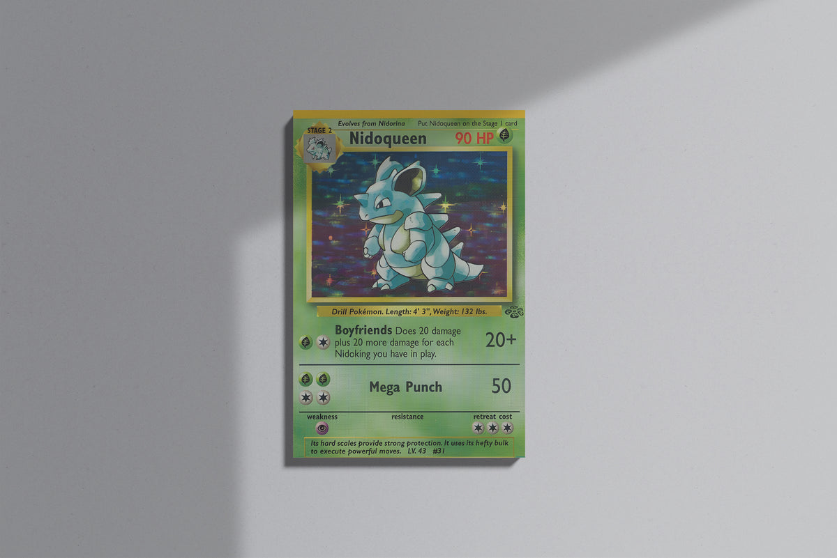 GeekCultcha Pokémon Nidoqueen Premium Canvas Print