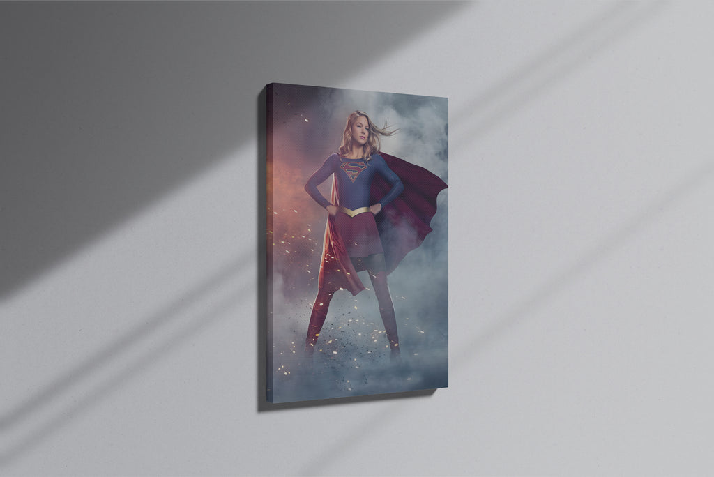 GeekCultcha DC Comics Supergirl Premium Canvas Print