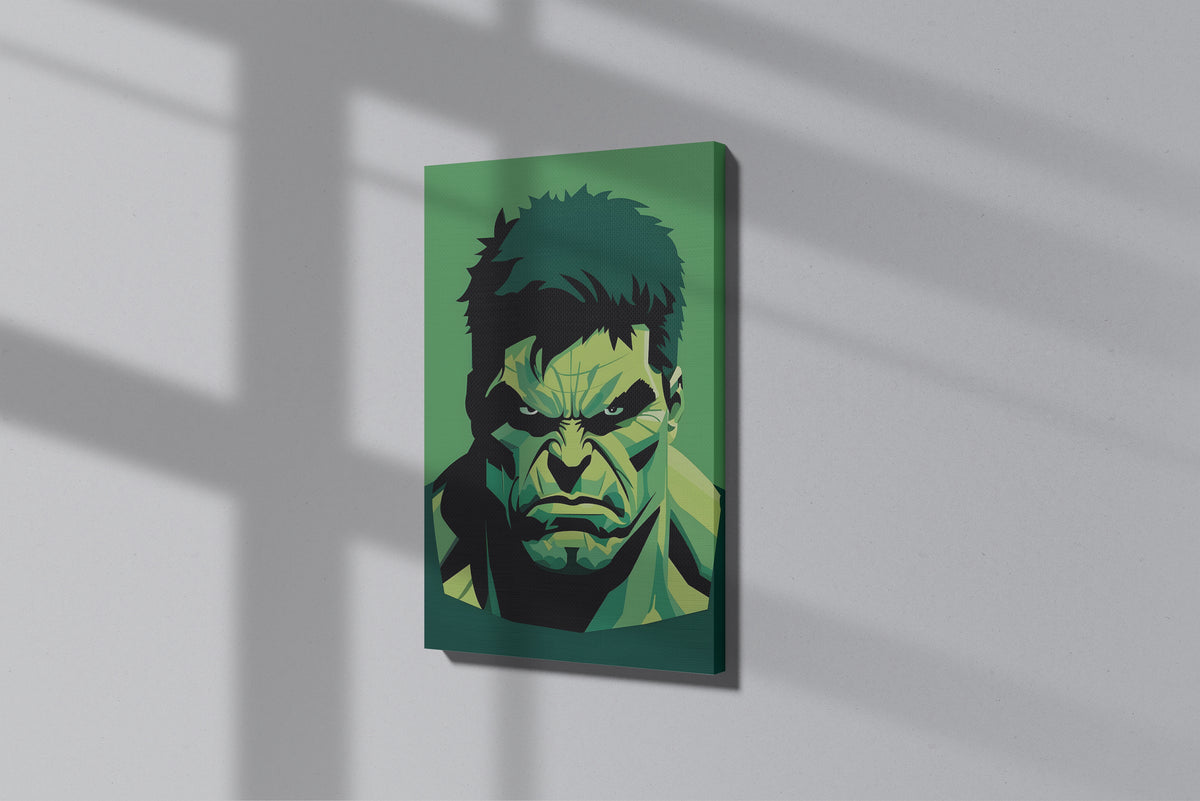 GeekCultcha Marvel Hulk Themed Premium Canvas Painting