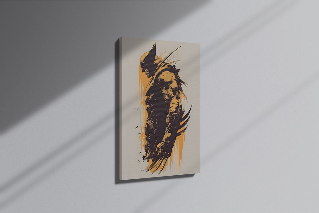 GeekCultcha Marvel Wolverine Premium Canvas Print