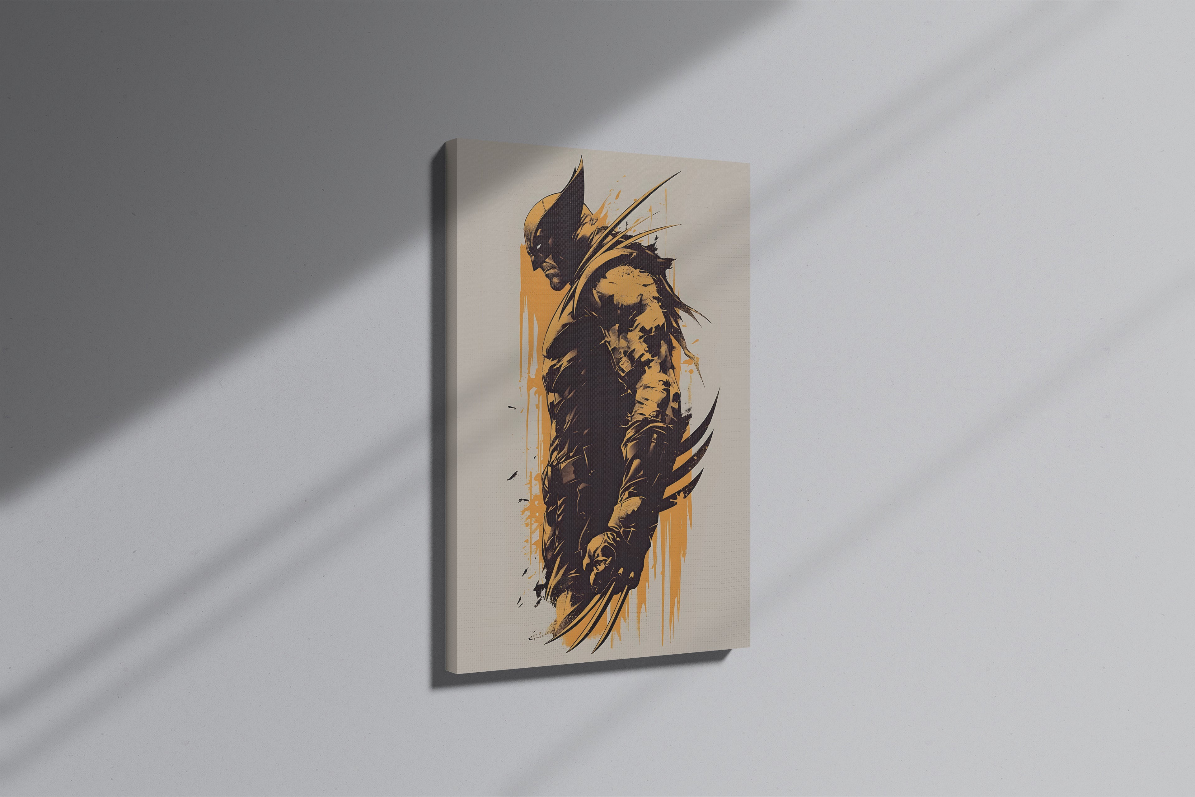 GeekCultcha Marvel Wolverine Premium Canvas Print