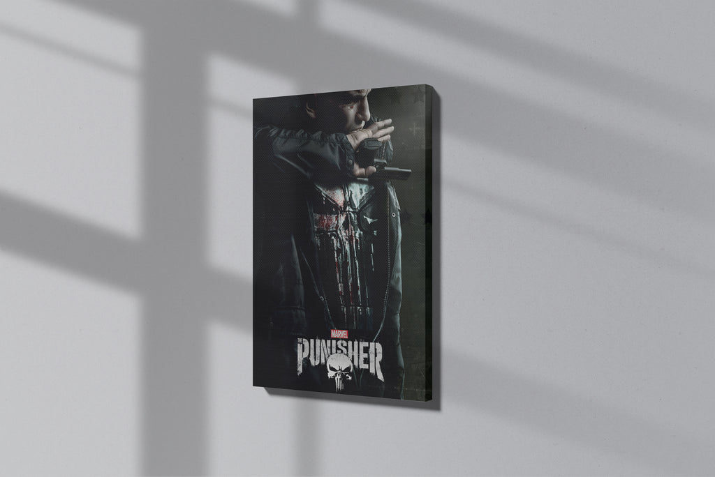 GeekCultcha Marvel The Punisher Premium Canvas Print