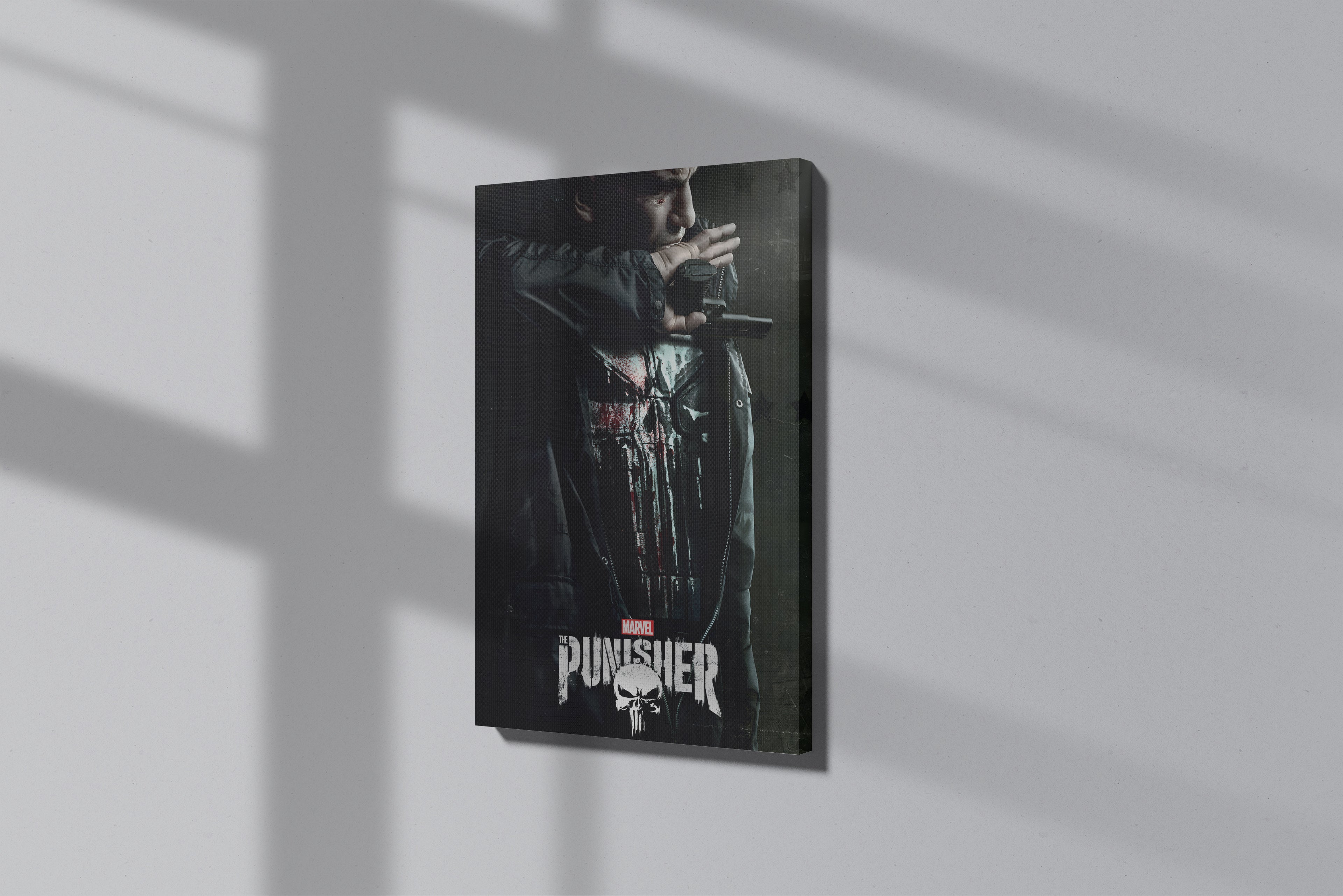GeekCultcha Marvel The Punisher Premium Canvas Print