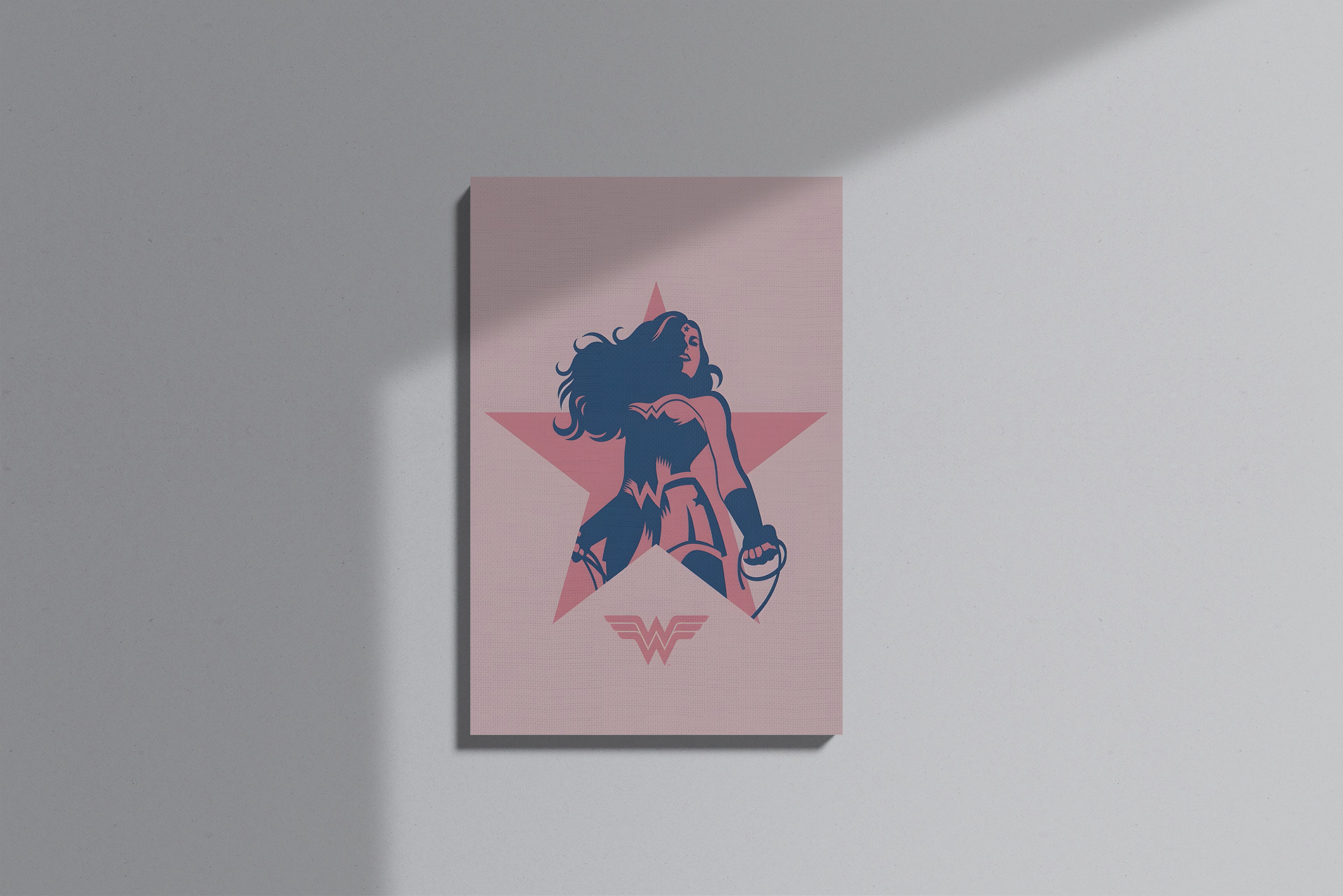 GeekCultcha DC Comics Wonder Woman Premium Canvas Print