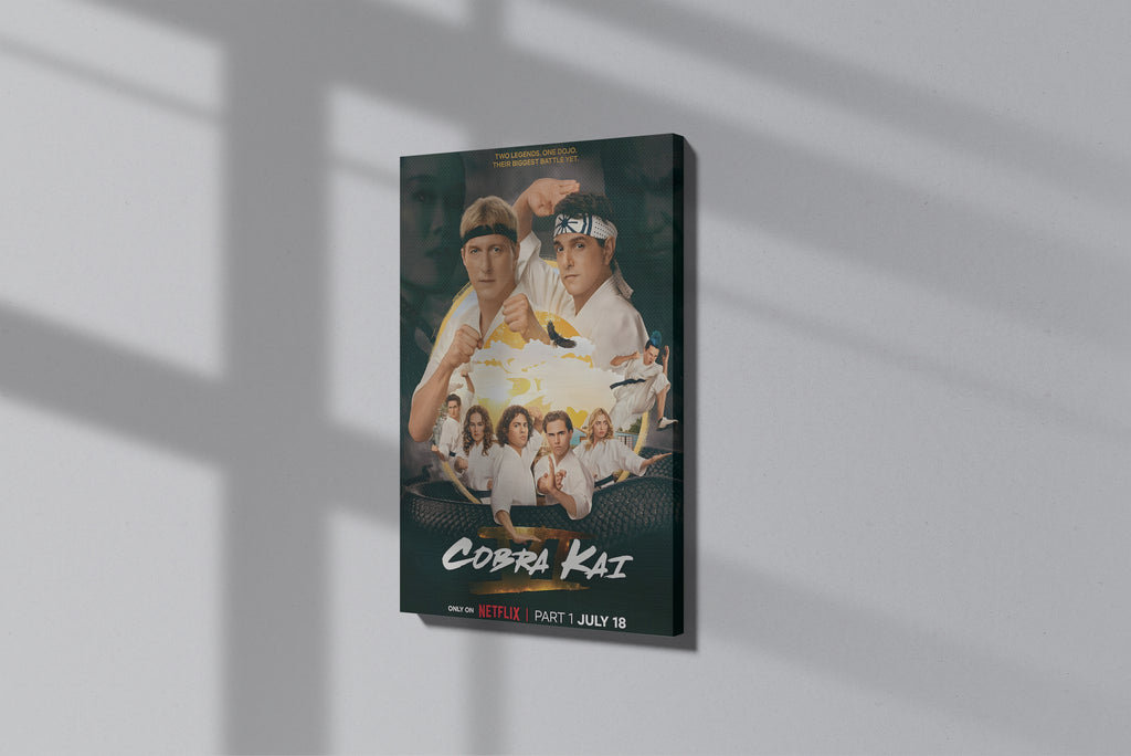 GeekCultcha Cobra Kai Series Canvas Print