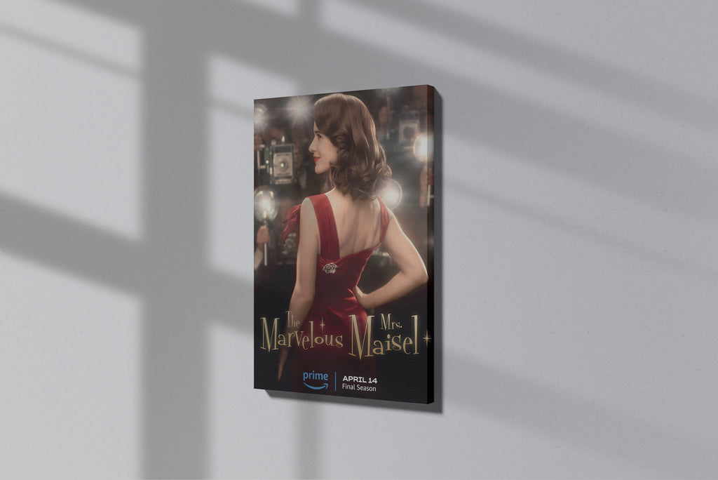 GeekCultcha The Marvelous Mrs. Maisel Premium Canvas Print