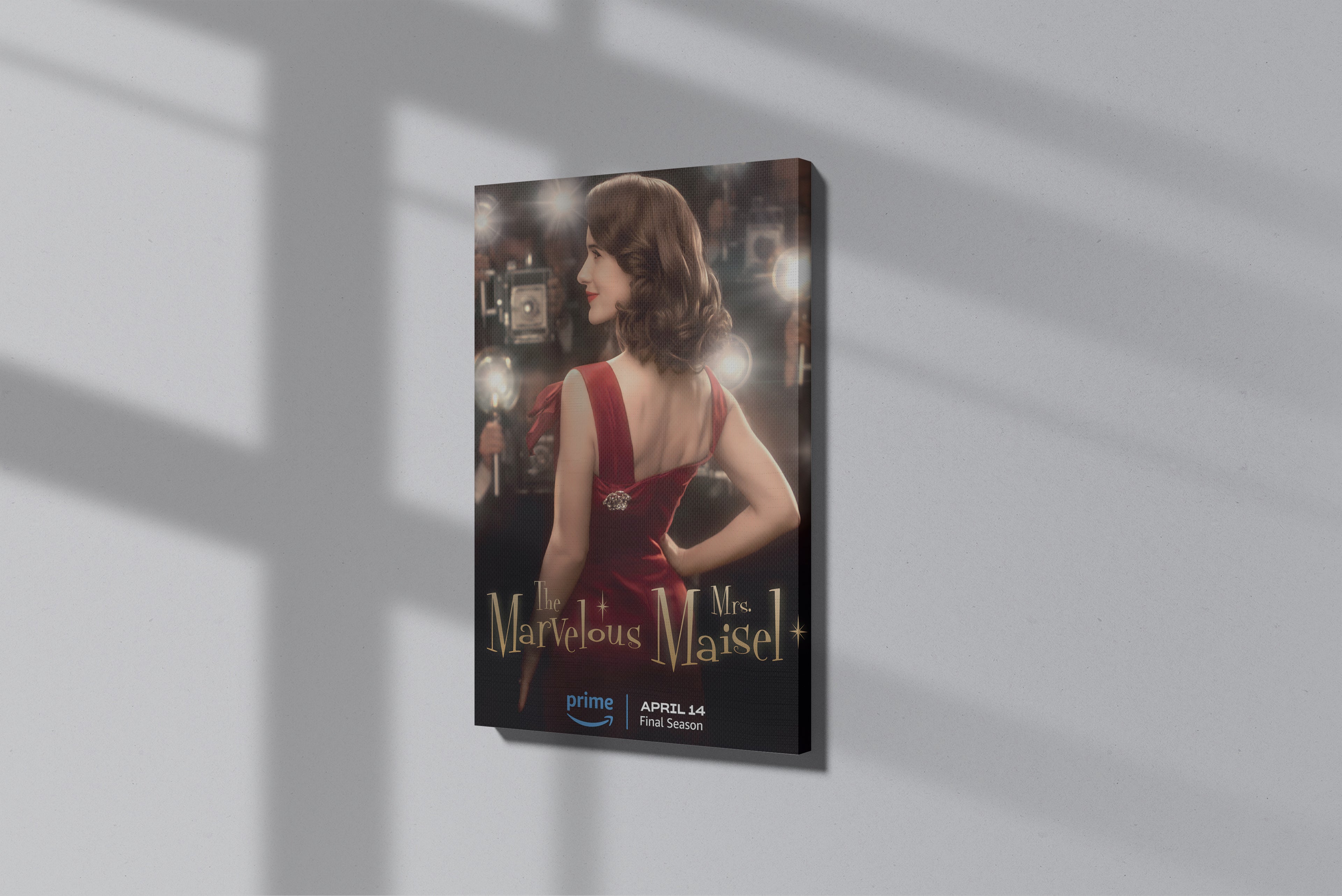 GeekCultcha The Marvelous Mrs. Maisel Premium Canvas Print