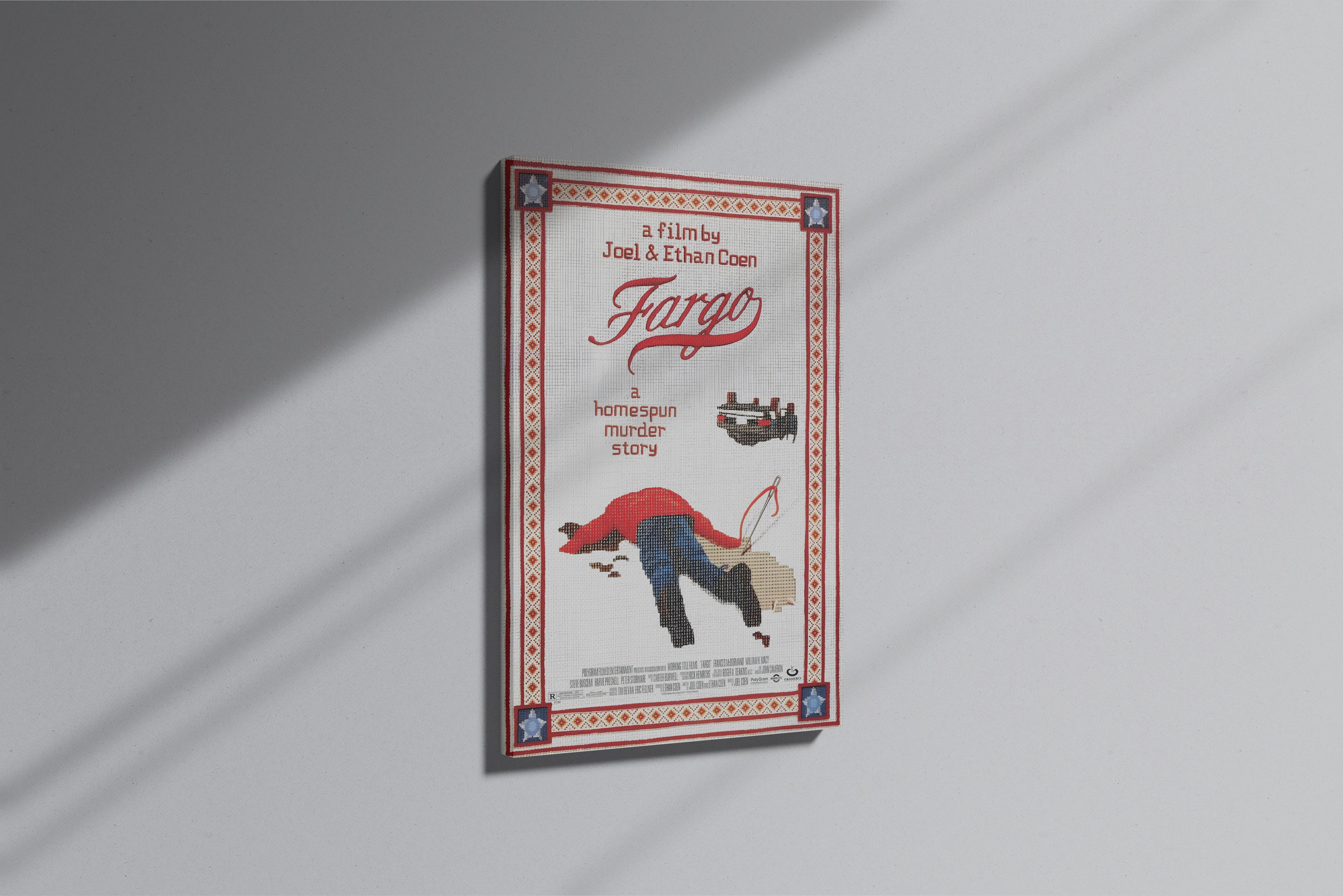 GeekCultcha Fargo Movie Themed Premium Canvas Painting