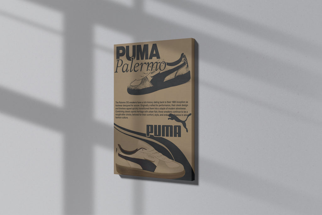 GeekCultcha Puma Palermo Premium Canvas Print