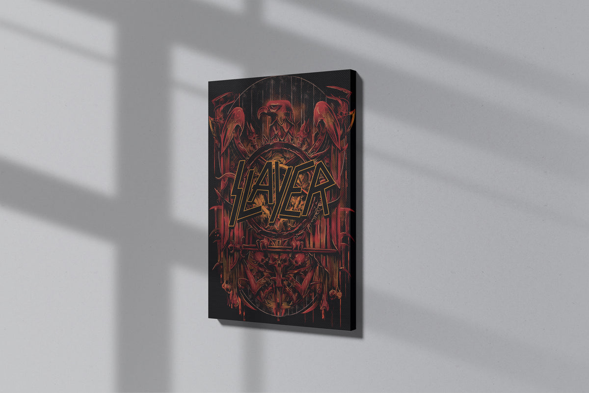 GeekCultcha Slayer Logo Premium Canvas Print