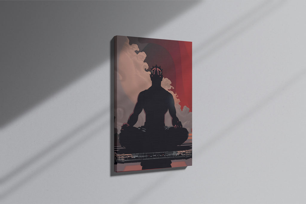 GeekCultcha Star Wars Darth Maul Premium Canvas Print