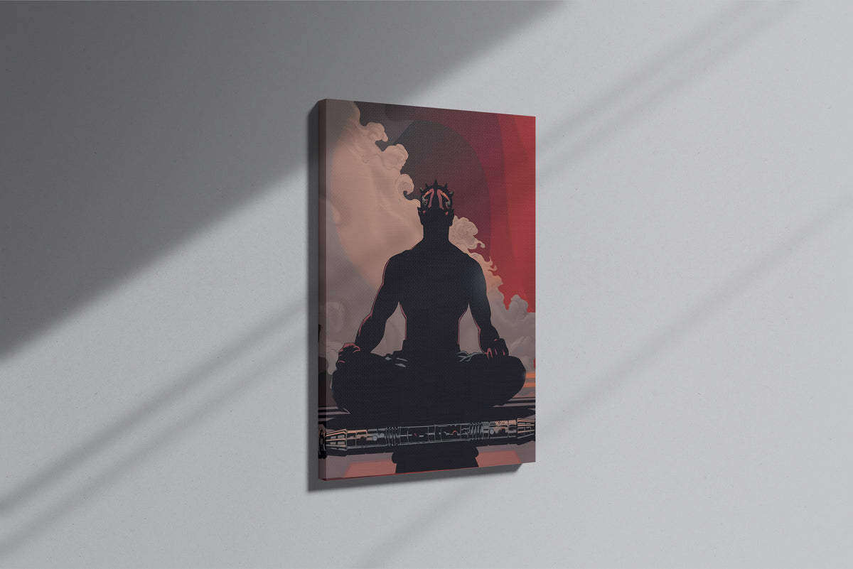 GeekCultcha Star Wars Darth Maul Premium Canvas Print