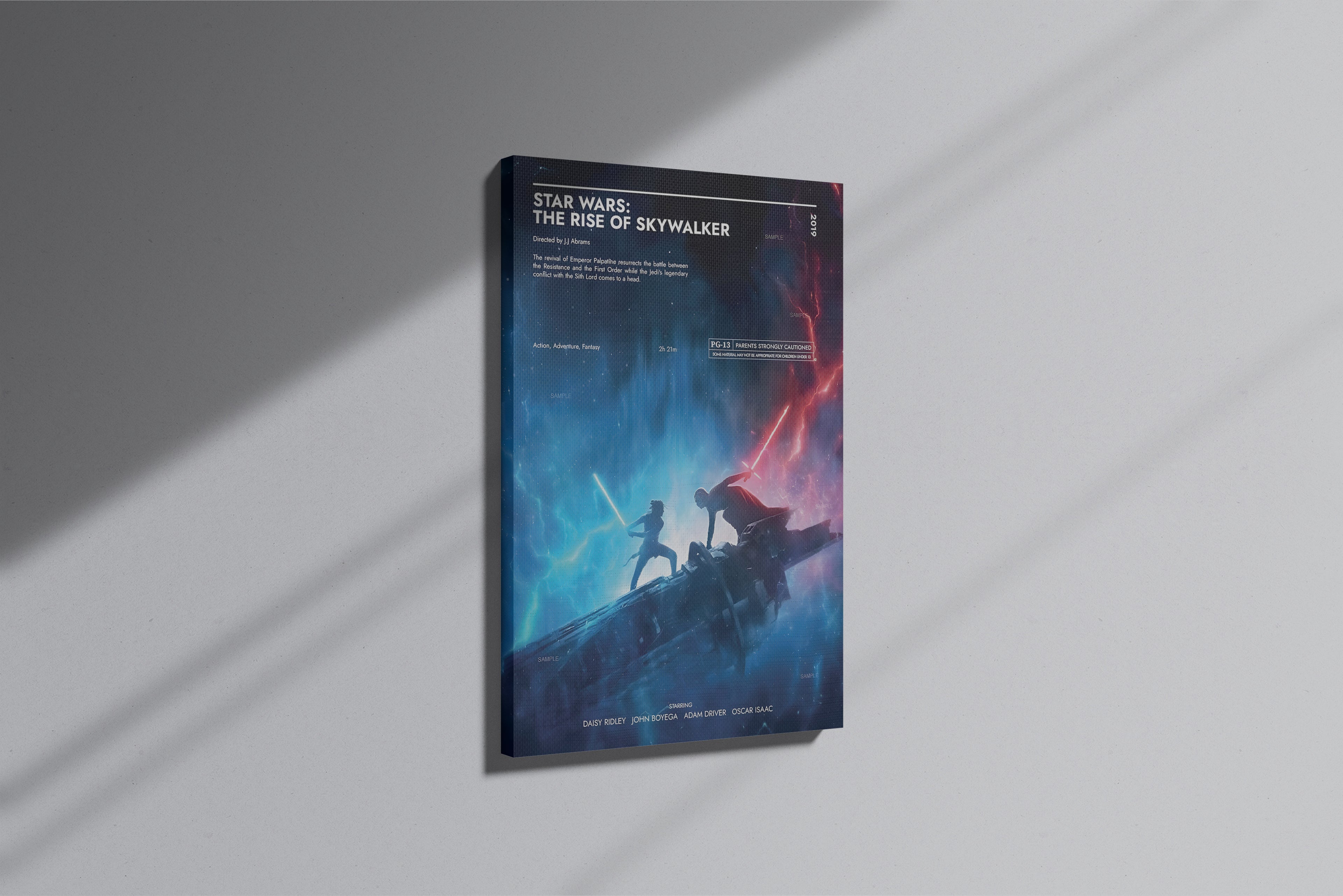 GeekCultcha Star Wars The Rise of Skywalker Premium Canvas Print