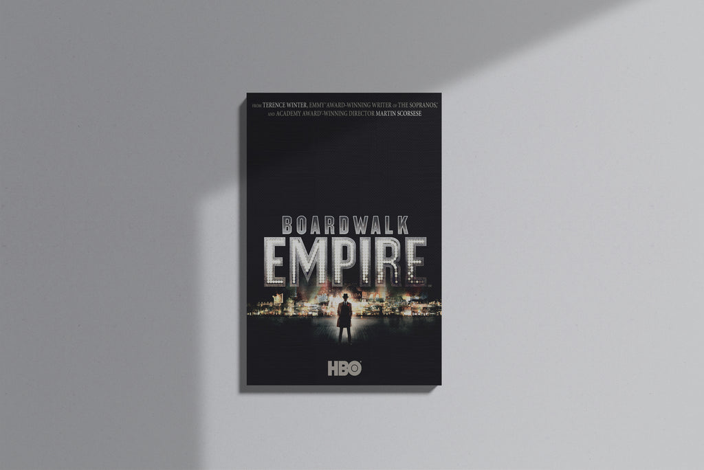 GeekCultcha Boardwalk Empire HBO Premium Canvas Print
